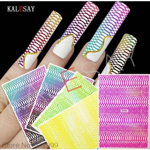 3D Snake Nail Art Stickers Curve Stripe Cute Sticker for Decoration 12 Colors Option DIY Decal Toe Nail Stickers for Nails