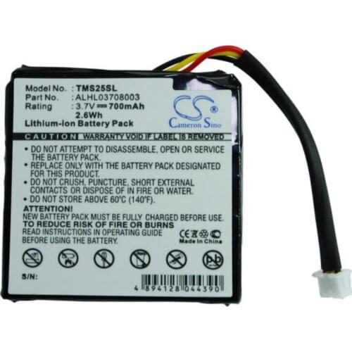 Cameron Sino 700mah battery for TOMTOM 4EN.001.02 4EN42 4EN52 4EV42 4EV52 Star 20 Star 25 ALHL03708003 batteries