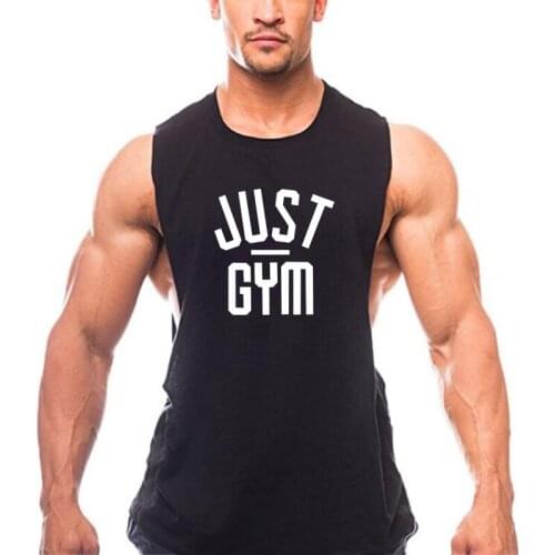 Muscleguys Brand Gym Clothing Canotte Bodybuilding Drop Armhole Tank Top Men Fitness Tanktop Sleeveless Shirt Workout Vest