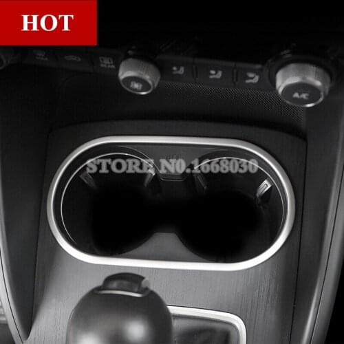 Interior Water Cup Holder Trim Cover For Audi A3 S3 2014-2019 Car accesories interior Car decoration