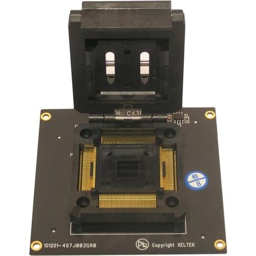 Ecmo.com.cn: Genuine Only - XELTEK QFP208 Socket Adapter CX3076 ***Price is lower, Please consult before pay