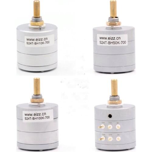 EIZZ upgrade 24 step step volume potentiometer dual channel stereo 10K 50K 100K
