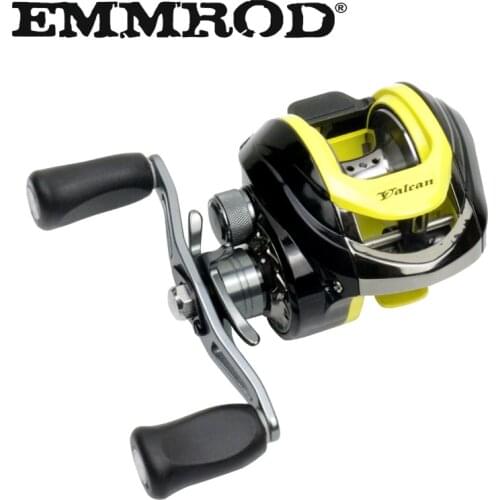 EMMROD 10+1BB Fishing Reels 6.2:1 Bait Casting Reels Left Right Hand Fishing Baitcasting Reel wheel