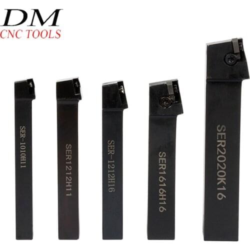 Indexable Threading Turning Tool Holder SER 1010H11/1212H11/1212H16/1616H16/2020K16 cnc lathe tool holder boring bar