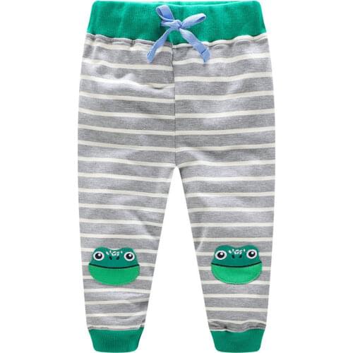 Jumping Meters Grog Stripe Boys Cotton Pants Children Trousers 2018 Autumn Winter Baby Clothes Sweaterpants Kids Leggings