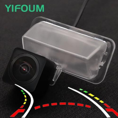 Fisheye HD Dynamic Trajectory Wireless Car Rear View Backup Camera For Toyota Corolla E170 Prius Sai 2014 2015 2016 2017 2018