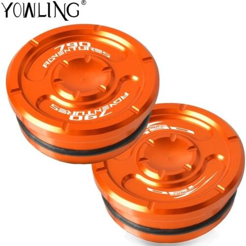 Motorcycle Swing Arm Hole Plugs Frame Plug Tank Cap Frame Hole Cover FOR 790 Adventure R 2019- 2020 790 Adventure S 790 Adv