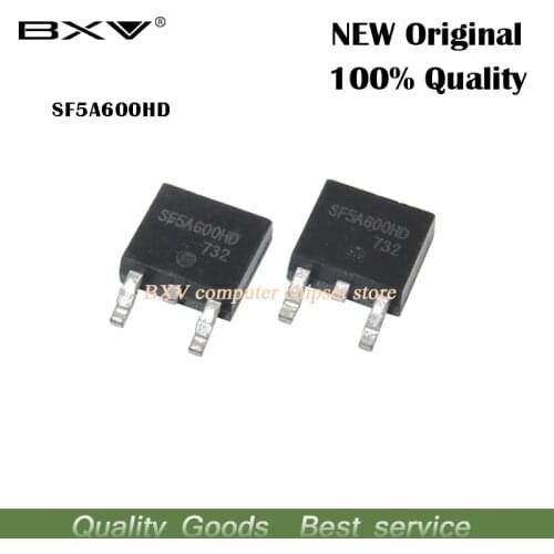 10pcs SF5A600HD TO-252 5A600HD TO252 SF5A600 5A600 600V 5A new original