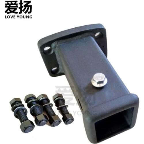 Ordinary Steel Square Tube 2" Hitch Mount Receiver for Towing Bar