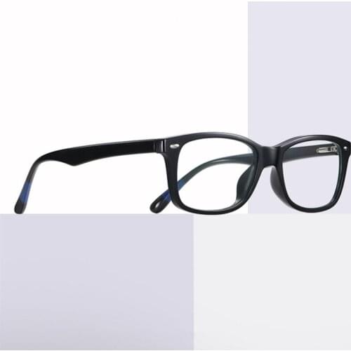 OEYEYEO New Anti Blue Light Eyeglasses Mens Classic Retro Fashion Spectacle Frame Ladies Simple Comfortable Myopia Eyewear