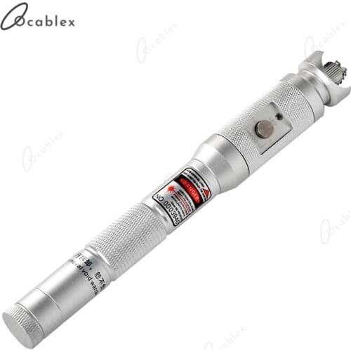 VFL Fiber Optic Laser Source Metal High Quality Visual Fault Locator 10-12KM Locator 10mw Fiber Optic Cable Tester