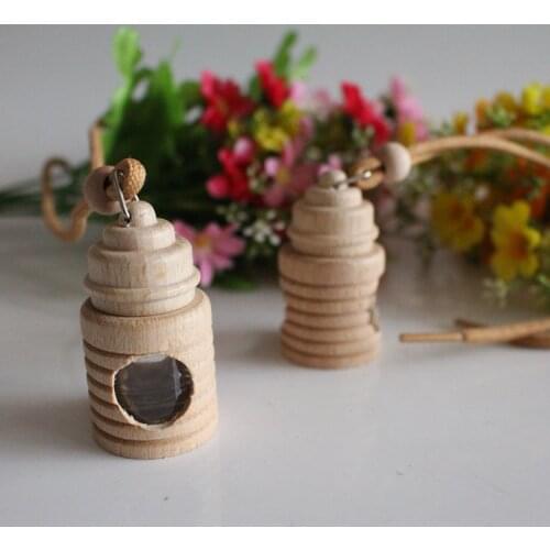 5ml Steam Car Ornaments Hanging Car Perfume Bottle Empty Pendant Car Accessories Bottle