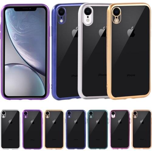 For Apple Iphone XR Phone Case Transparent Soft Silicone Mobile Phone Case