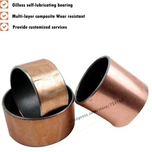 SF-1 2025 2030 2032 2010 2012 2015 2020 2025 SF1 SF1- SF Self Lubricating Composite Bearing Bushing Sleeve Oil free Sliding