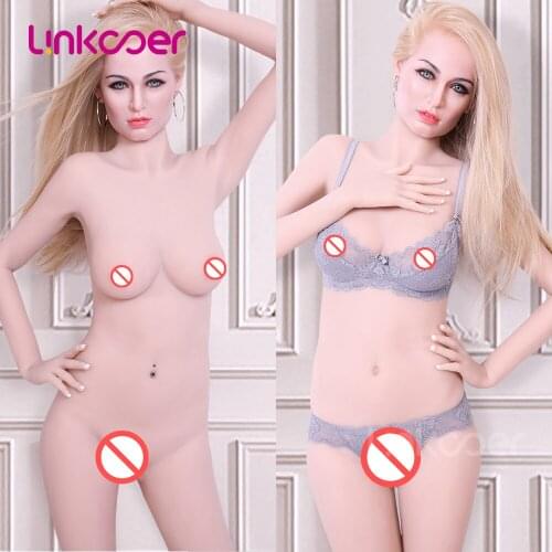 Linkooer 167cm Silicone Sex Dolls Breast Ass Lifelike Vagina Anus Sexy Body Real Sexual Love Doll High Quality Adult Toys