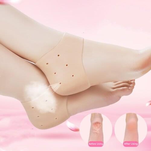 1 Pair Heel Protector Protective Sleeve Heel Spur Pads for Relief Plantar Fasciitis Heel Pain Reduce Pressure on Heel