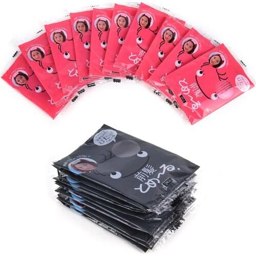 10pcs Fashion Magic Paste Posts Magic Tape Fringe Hair Bang Patch Bangs Hair Sticker Clip Bangs Fixed Seamless