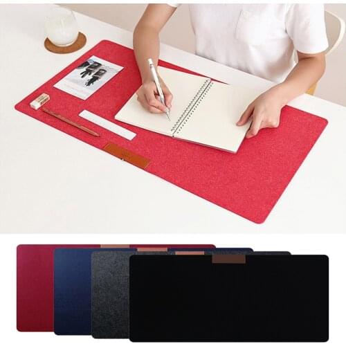 2 Size Soft Wearable Mice Pad Office Computer Desk Mat Modern Table Wool Felt Laptop Cushion Large Mouse Pad Gaming Mouse Pad
