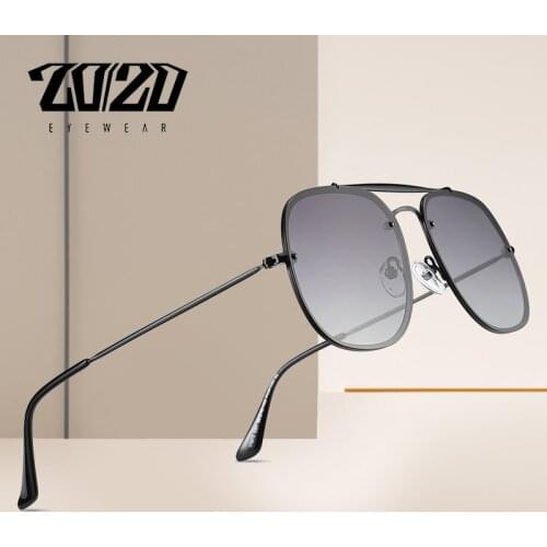 20/20 Brand Design Polarized Big Size Sunglasses Driving Metal Frame Mens Glasses Male Eyeglasses Goggles UV400 Gafas 17073