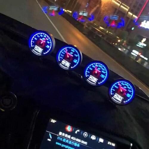 Console General Instrument 7 Color Car Greddi Gauge Turbo Boost Oil Pressure Water Temperature Oil Temp Vacuum 62mm 2.5 Inch