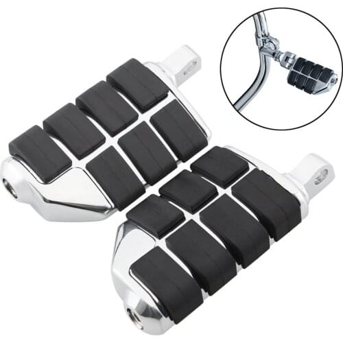 Motorcycle Male Mount Footpeg Footrest For Harley Softail Sportster Dyna Glide Road King Honda GOLDWING GL1500 1800 Yamaha