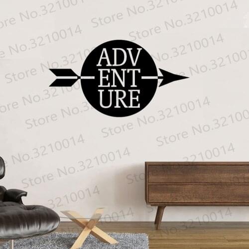 Adventure Wall Sticker for Living room study home decoration Mural Decals wallpaper mountain stickers PW487