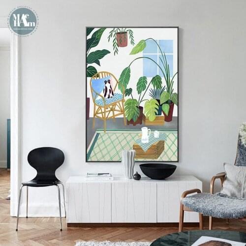 Nordic Hand-painted plants food wall art Canvas Painting posters Prints wall Picture for Living Room dining room Morden Decor