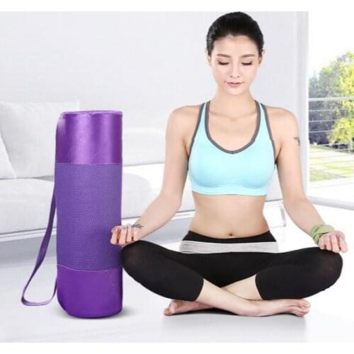New 10MM Yoga Mat 183x61cm NBR Fitness Gym Sports Pilates Pads Carpet Edge-covered Tear Resistant Yoga Matt With Bag & Strap