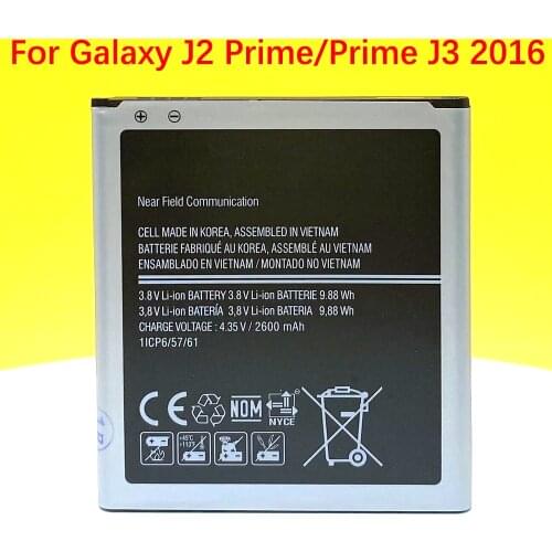 New Original For Samsung Galaxy Grand J3 2016 J320F G5308W G530 G531 J5 2015 J2 Prime G532 EB-BG530CBE Mobile Phone+Gift Tools