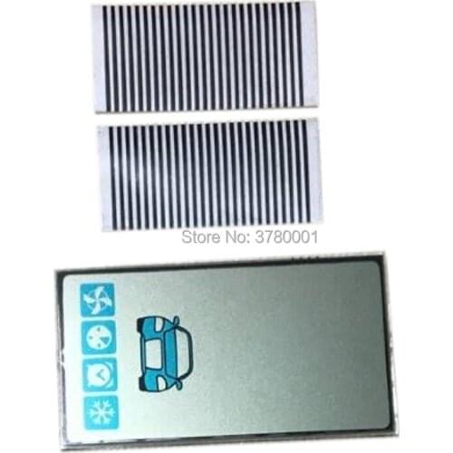 Wholesale A93 GSM lcd display Flexible Cable for Russian starline A93 GSM lcd remote control keychain two way Car alarm system