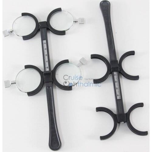 Adjustable 40-80mm PD Plastic Optometry Confirmation Tester Rack Set| Polybag | Optical 4 Lens Confirmation Tester