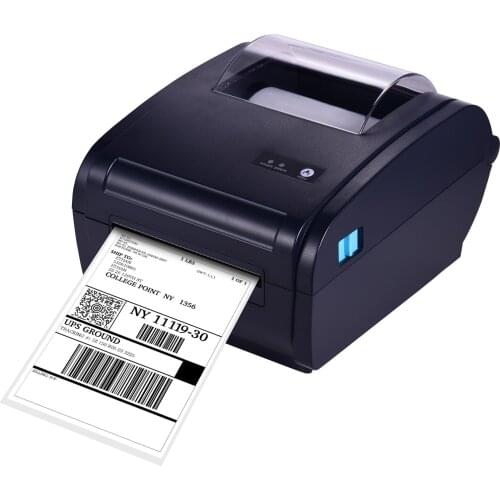 Thermal Label Printer for 4x6 Shipping Package Label 160mm/s USB&BT Connection Printer Label Maker Sticker Max.110mm Paper Width