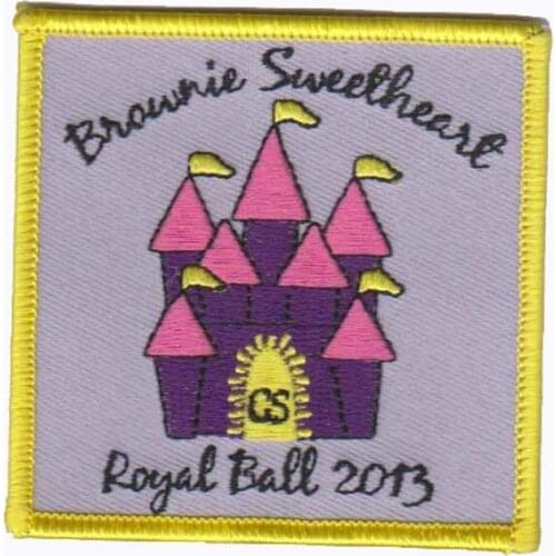 Embroidered Patches/Labels, Available in Various Designs and Types, Customized Designs are Welcome, 76, free shipping