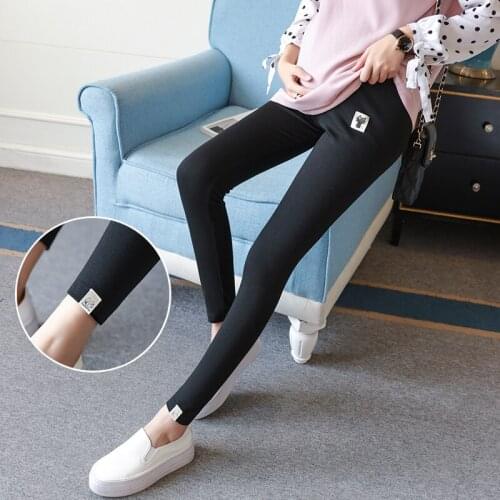 Pregnant Women Underpants Fashion Leggings Trim Outside Maternity Leggings Spring And Autumn