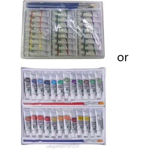 12/18/24 Color Set of Art Watercolor Paint 5ml Tubes Rich Vivid Colors for Artists Students N06 20 Dropshipping
