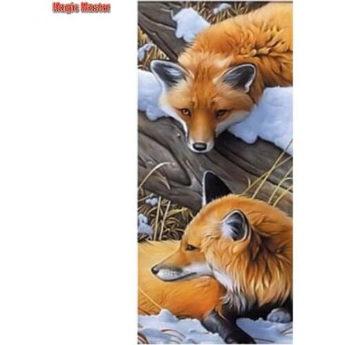 2X4 Full square/Round drill Diamond embroidery giraffe family 5D DIY diamond Painting Cross Stitch Rhinestone Mosaic gif RS2040