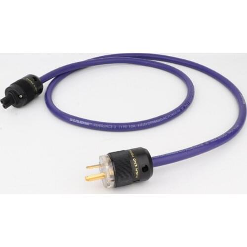 XLO Reference 2 EU Power Cord Cable With Figure 8 IEC Female Plug Audio Splitter Hdmi Adapter