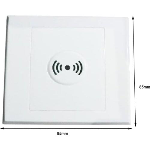 Auto On Off Light Switch Sound Voice Controlled Sensor Lamp Switch Wall Mounted