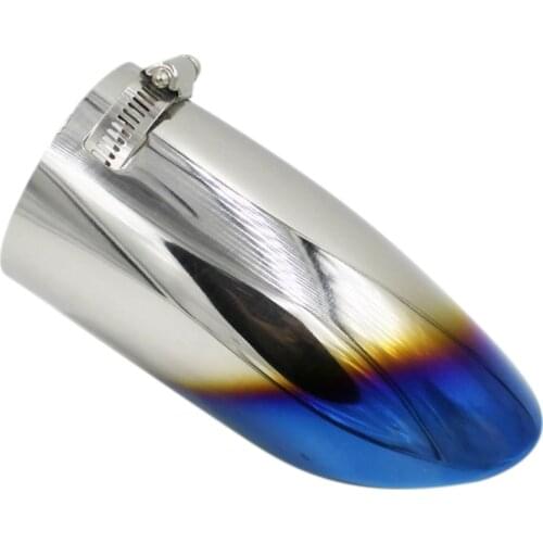 Car Exhaust Muffler Tip Rear Tail Pipe End Trim Finisher Protector for Nissan Rogue X-Trail T32 2014-2019