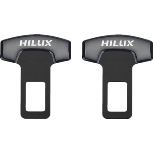 Car Styling For Toyota Hilux surf vigo revo 2017 2018 Car Belt Buckles Car Seat Safty Belt Alarm Canceler Stopper 2PCS