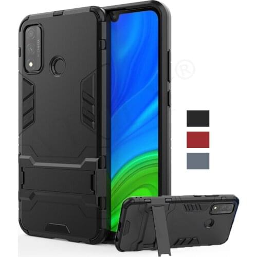 For Huawei P Smart 2020 2019 Case Cover P Smart Z S Pro Plus Robot Holder Stand Shockproof Bumper Armor Phone Case P Smart 2020