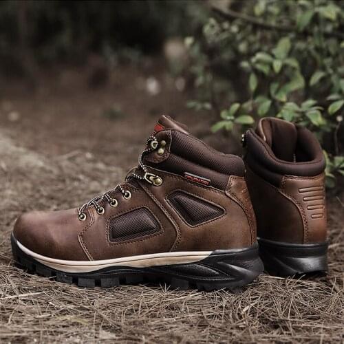 Black Mens leisure loafers outdoor Sneaker sale leather sport boots for slip casual causal Casual hot man footwear flat sports