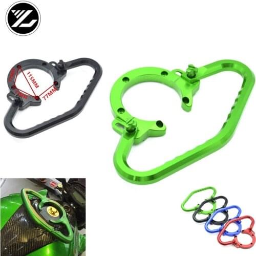 Motorcycle parts fuel tank safety armrest passenger child safety fixed armrest for kawasaki ZX14R/ZZR1400 GTR1400 VERSYS 1000