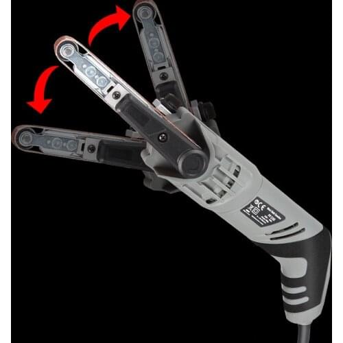 Electric Sanding Belt Grinder Machines Mini Polishing Angle Grinding Adapter Attachments Wood Meer Polisher Tools