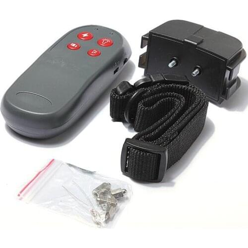 4 in 1 Electronic Dog Training Collar Pet Control Stop Bark Anti Bark Shock Remote Vibration Electric Puppy Trainer E-collar