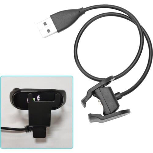 30/100cm Disassembly-free USB Charger Clip Fast Charging Dock Cable Adapter Cord for Xiaomi Mi Band 4 / Band 4 NFC