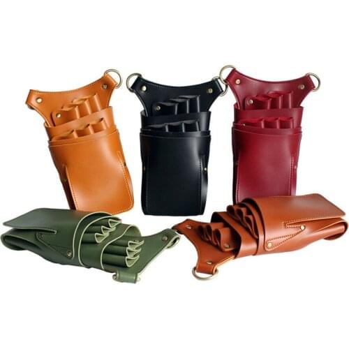Multifunctional Professional Waist Bag Across Body of Haircutting Tool Scissors Storage for Hairdresser Pets Cosmetologist E273