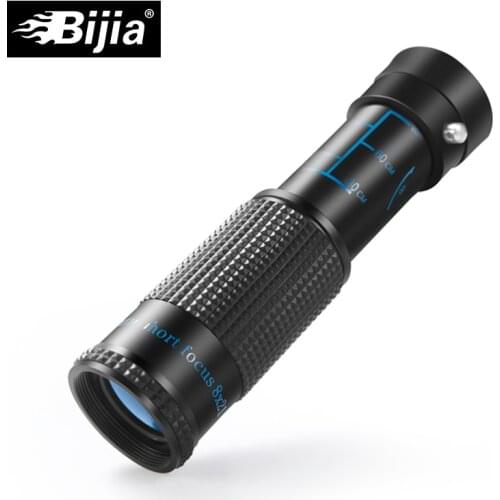 BIJIA 3 size multifunction monoculars telescope blue film coating observation glass
