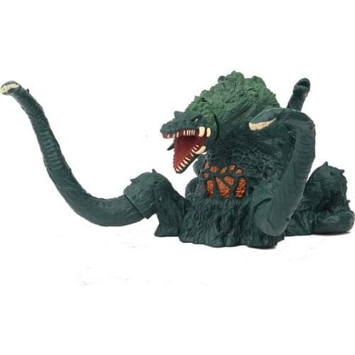 Original Bandai Godzilla Movie Biollante Figure Kings of The Monsters Series Toys Green Collection Decor Cool Kids Gift