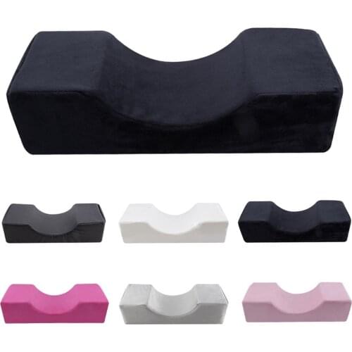 Professional Eyelash Extension Pillow Special Flannel Salon Use Memory Beauty Neck Pillow Stand Grafted For Eyelash Extension